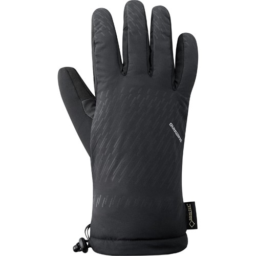 Cycling Gloves Shimano Gore-Tex, Size M, Black