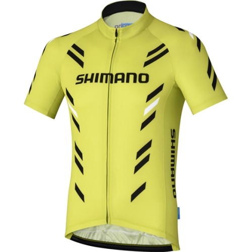 Cycling Jersey Shimano, Size S, Yellow