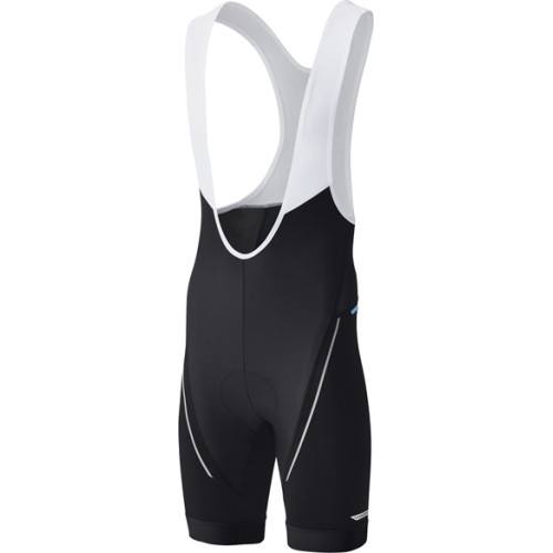 Bib Shorts Shimano Active, Size S, Black/White