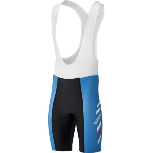 Bib Shorts Shimano Print, Size S, Blue