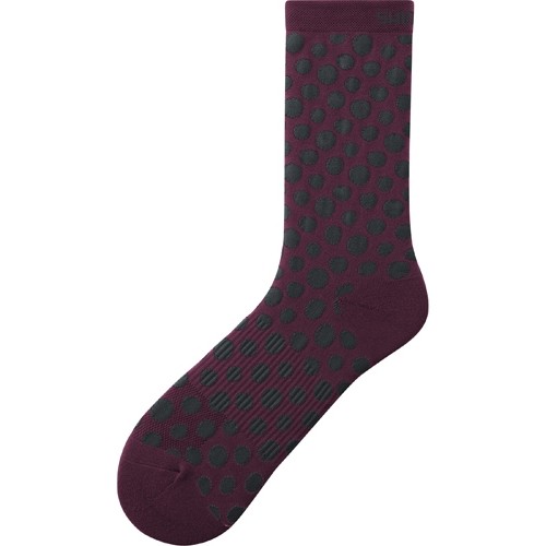 Tall Socks Shimano, M-L(41-44), Red/Grey