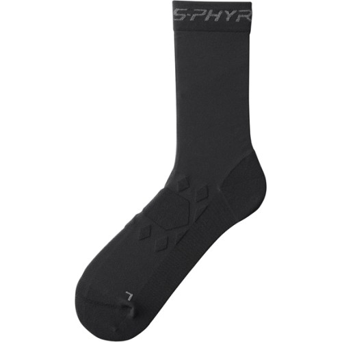Tall Socks Shimano S-Phyre, Size XL(46-48), Black