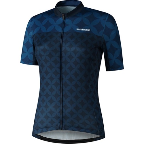 Women's Cycling Jersey Shimano Mizuki, Size S, Navy Blue