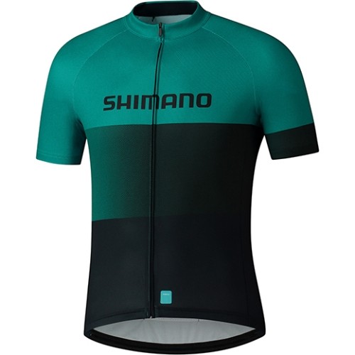 Men's Cycling Jersey Shimano Team, Size M, Green