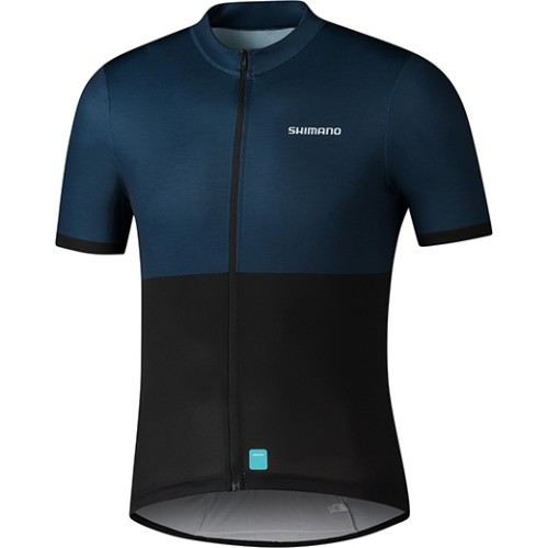 Shimano Element Men's Cycling Thermo Jersey, rozmiar XXL, granatowy