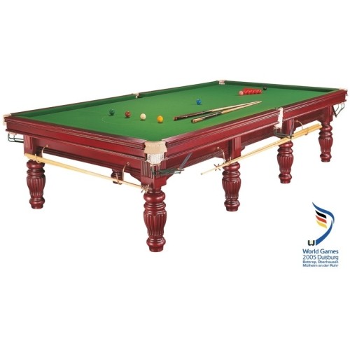 Billiard, Snooker Table Dynamic Prince II Steelblock Mahogany 12ft.