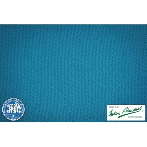 Billiard Cloth Simonis 760, 165 cm, electric blue