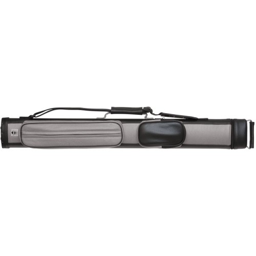 Billiard Cue Hard Case Royal III RO3-2, grey-black,for 2 Butts/2 shafts