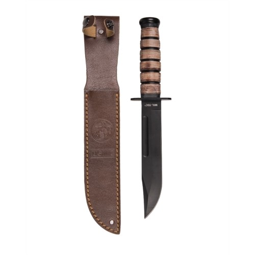 USMC COMBAT KNIFE WITH LEATHER SHEATH