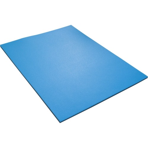 Double-Layer Mat Yate Fitness Maxi, 12 mm, 95x70x1,2 cm - Black/Blue