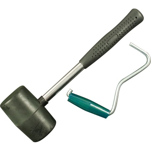 Rubber Mallet and Peg Puller Highlander