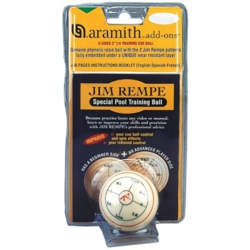 Piłka treningowa "Aramith Jimmy Rempe", 57,2 mm, do gry w bilard