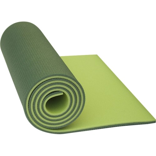 Double-Layer Mat Yate, 10 mm - Light Green/Dark Green