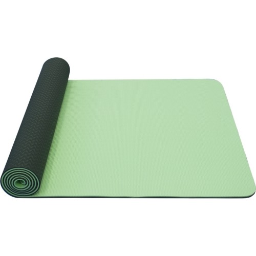 Double Layer Yoga Mat Yate TPE - green