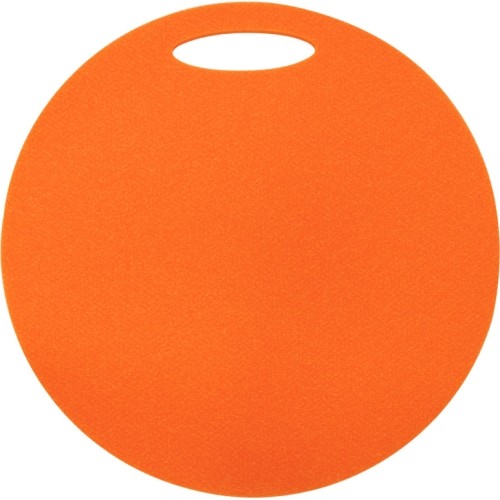 Yate mata do siedzenia okrągła, 35 cm, jednowarstwowa, pomarańczowa