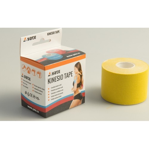 Kinesiology Tape Yate Yellow, 5cmx5m