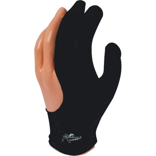 Rękawice bilardowe Laperti czarne XL