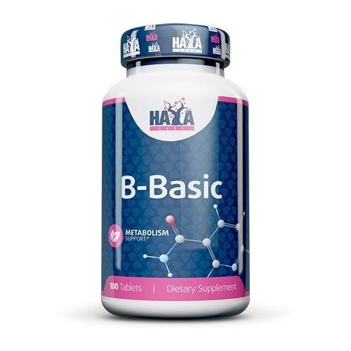 Haya Labs B-Basic (B vitaminų kompleksas) 100 tab.