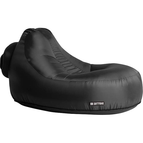 Leżak Softybag Chair czarny
