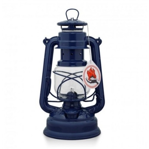 Kerosene outdoor lantern Feuerhand Hurricane multicolour, Colour Cobalt Blue