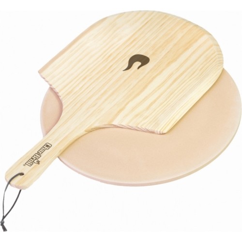 Round Pizza Stone And Spatula Set Char-Broil