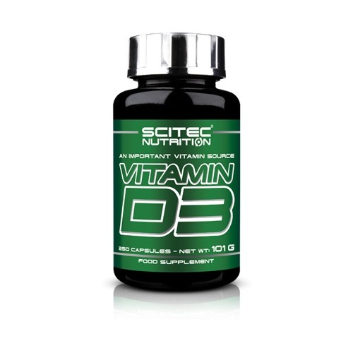 Scitec Nutrition Vitamin D3, 250 kaps.