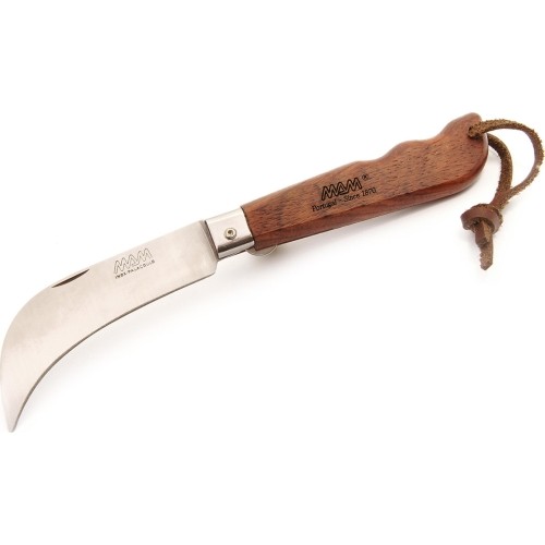 Folding Mushroom Knife With Safety Mam, 9cm