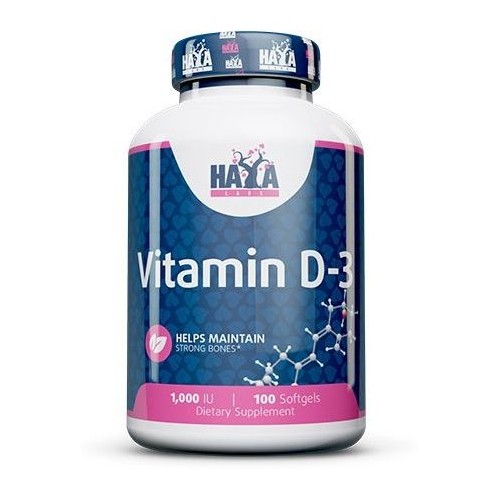 Haya Labs Vitamin D-3 100 kaps.