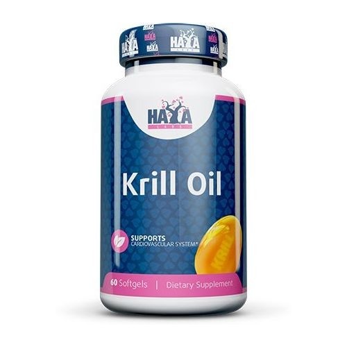 Haya Labs Krill oil (Krilių aliejus) 60 kaps.