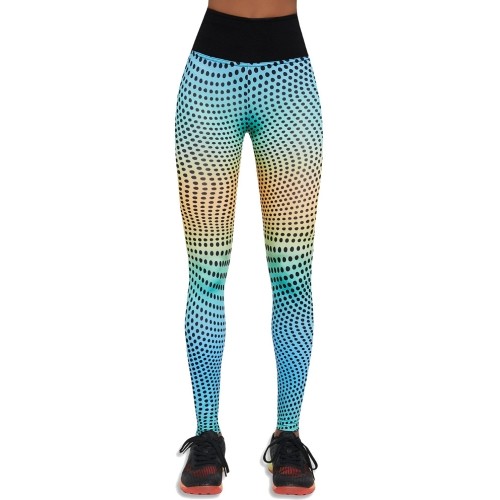 Women’s Sports Leggings Bas Black Wave 90