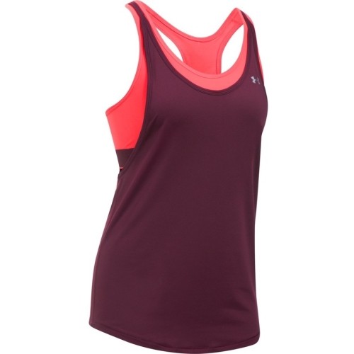 Damska koszulka treningowa Under Armour HeatGear 2-in-1