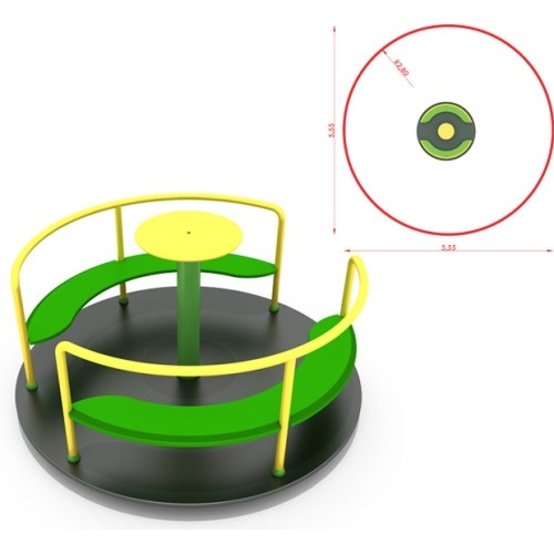 Carousel Model  KM-0003QS