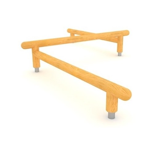 Wooden Balance Bars Model GT-0033