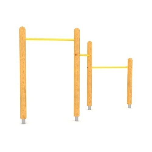 Wooden Pull Up Bars Set Model GT-0040