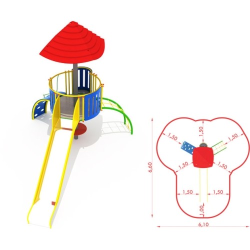 Metal Playground Model CM-0107