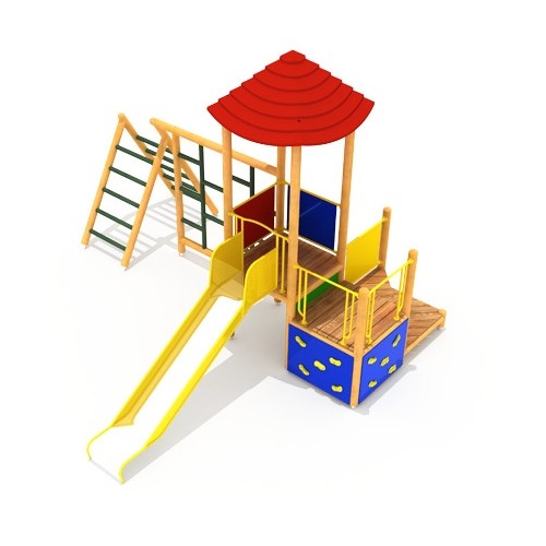 Wooden Kids Playground Model 2-A