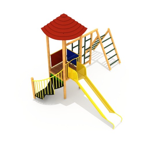 Wooden Kids Playground Model 10-A