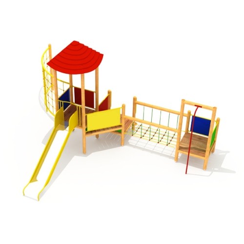 Wooden Kids Playground Model 6-A