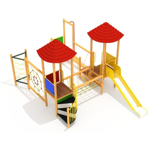 Wooden Kids Playground Model 11-A