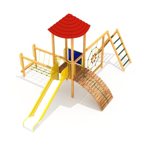 Wooden Kids Playground Model 13-A