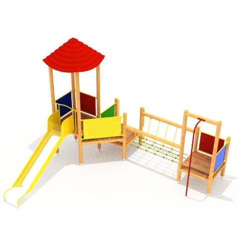 Wooden Kids Playground Model 12-A