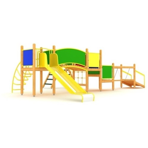 Wooden Kids Playground Model 14-B