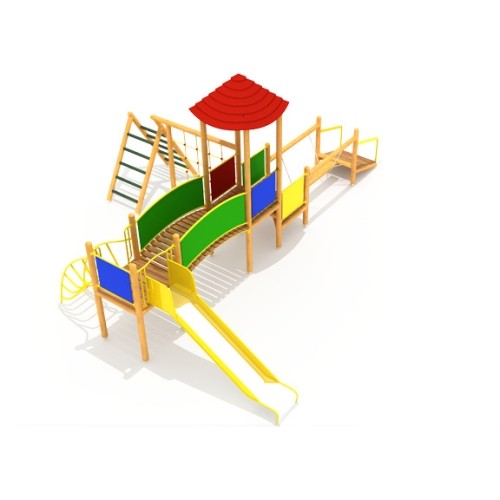 Wooden Kids Playground Model 14-A