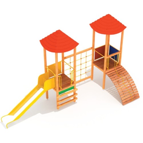 Wooden Kids Playground Model 04-A