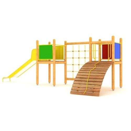 Wooden Kids Playground Model 04-B