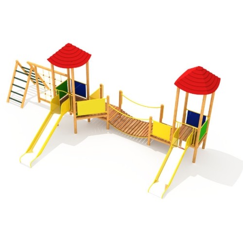 Wooden Kids Playground Model 03-E