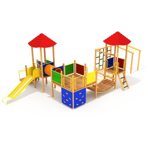 Wooden Kids Playground Model 0403A