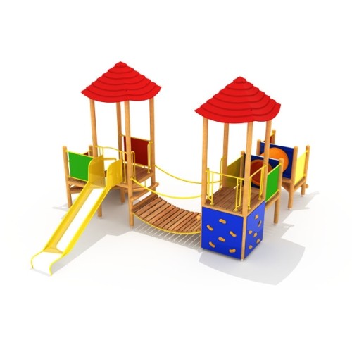 Wooden Kids Playground Model 0402A