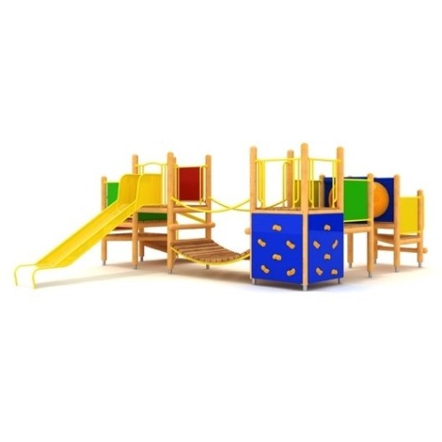 Wooden Kids Playground Model 0402B