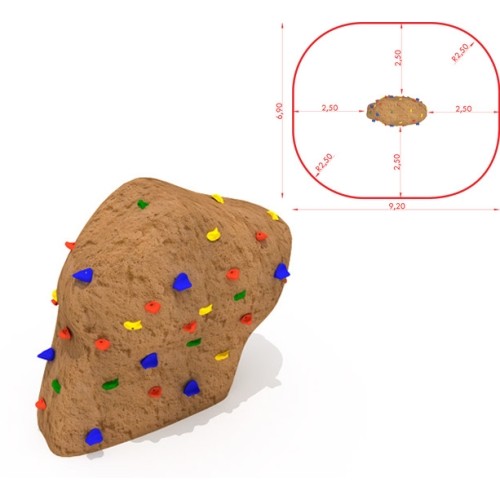 Climbing Rock Model SW-0902